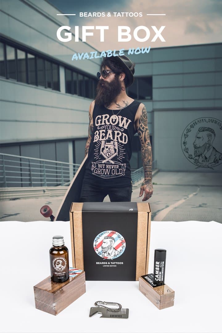 Beards & Tattoos Gift Box - Rӕdical Raedical