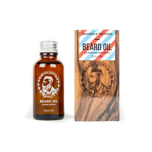 Beards & Tattoos beard oil - Rӕdical Raedical 