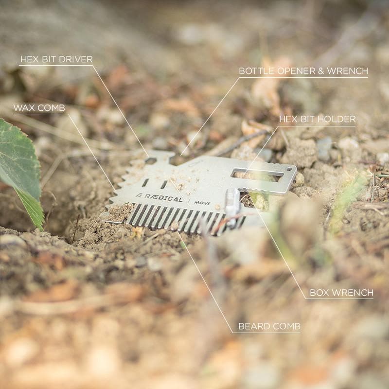 Move Comb Multi-tool - Rӕdical Raedical
