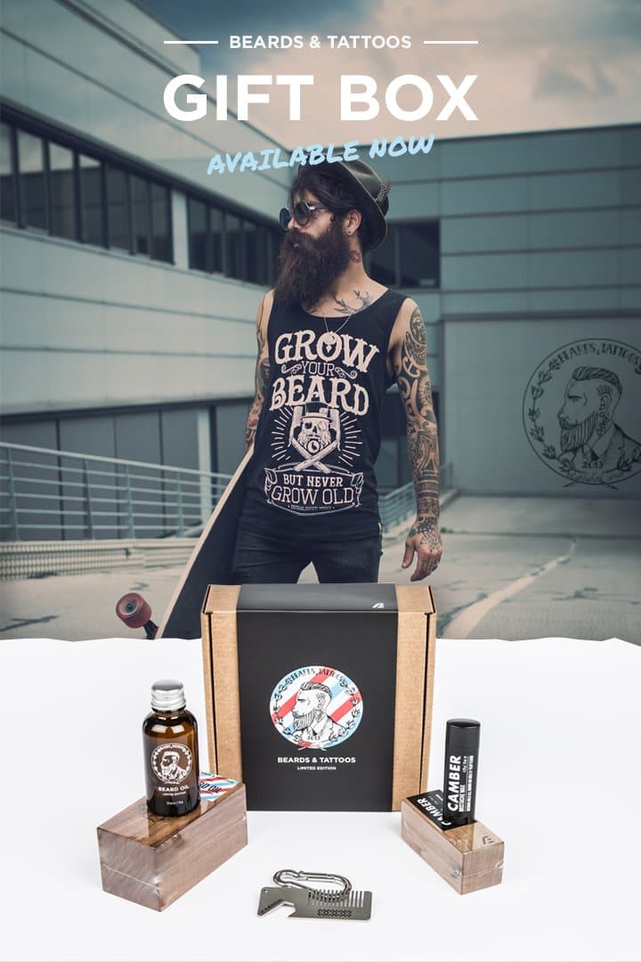 Beards & Tattoos Gift Box - Rӕdical Raedical 