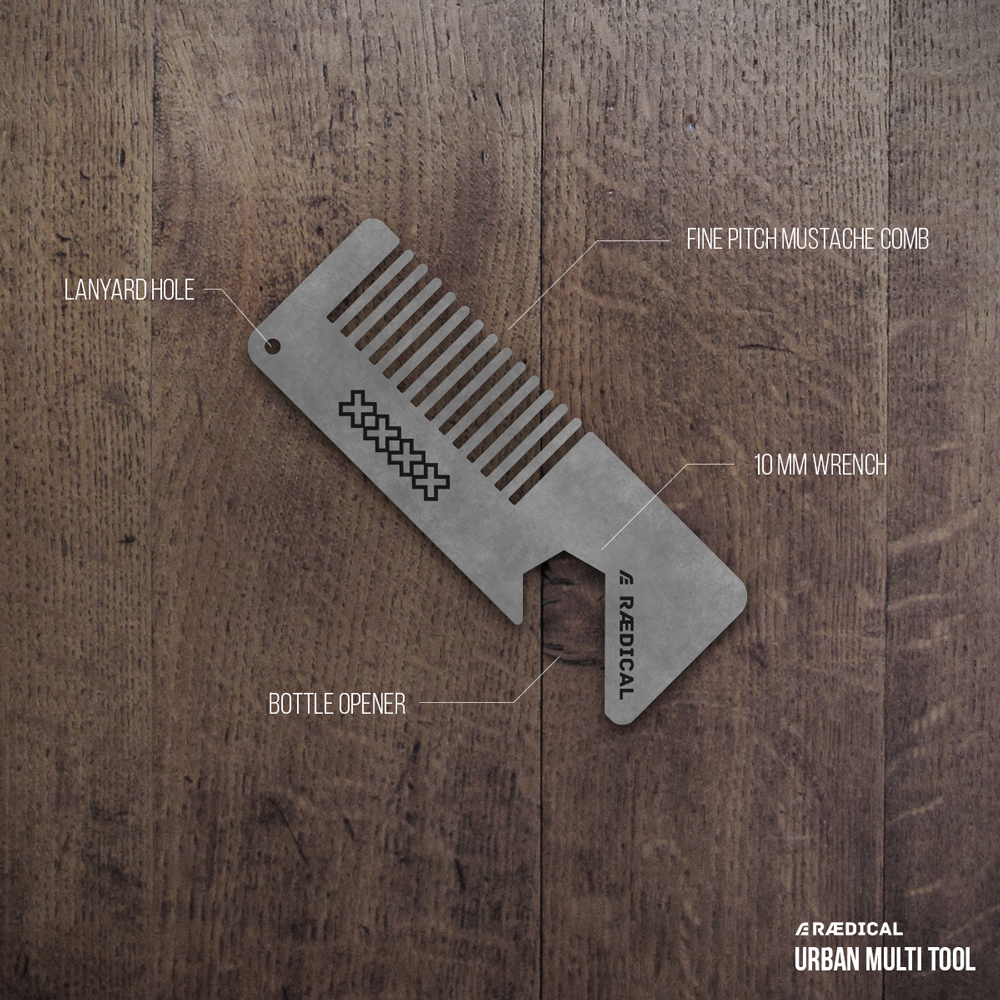 Urban XXXX Comb Multi-tool - Rӕdical Raedical 