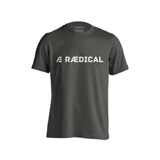 Raedical Casual Logo Charcoal Grey (White Print) - Rӕdical Raedical 