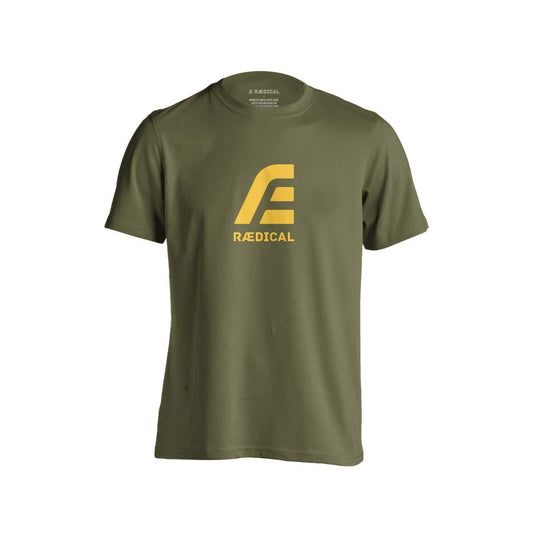 Raedical Sport Logo Army Green - Rӕdical Raedical